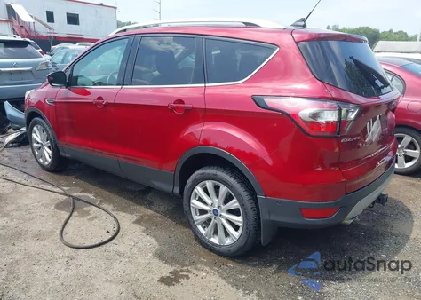 2018 Ford Escape Titanium from USA, damaged, VIN 1FMCU9J92JUB76816
